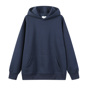 Sweat à capuche oversize Misha Sports and Fitness pour homme, en molleton de coton, couleur unie, pour un usage quotidien - Product Image 3