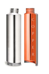 Botella de Agua con Interior de Cobre y Exterior de Acero - 750 ml, Beneficios para la Salud y Diseño Elegante, Juego de 1 - Product Image 4