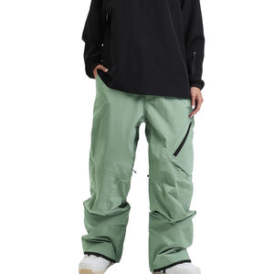 <b>Men's</b> <b>Black</b> Waterproof Harem <b>Pants</b> High Waist Drawstring <b>Cargo</b> Workwear Style Winter Outdoor Wear - Product Image 4