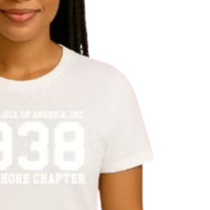เสื้อยืดกราฟิกสีขาวสำหรับผู้หญิง ปี 1938 สวมใส่สบายๆ ทุกวัน สไตล์สตรีทแวร์ ชีวิตประจำวันที่สบายๆ เสื้อผ้าแฟชั่นเนื้อนุ่ม ใส่ได้ทุกวัน - Product Image 6