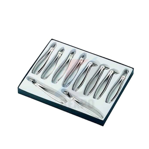 Nouvel arrivage : Kit d'instruments dentaires en acier inoxydable (10 pièces) – Pinces d'extraction dentaire et instruments chirurgicaux dentaires - Product Image 1
