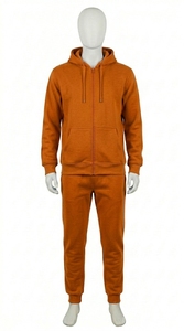 Ensemble de survêtement unisexe en tissu doux, sweat à capuche et pantalon décontractés - Product Image 5