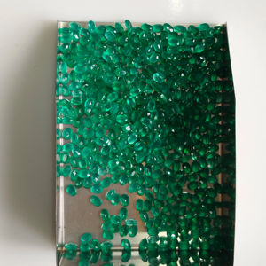 Ónix Verde Natural, Corte Ovalado de 3x2MM, Gema Suelta de la Mejor Calidad para Joyería, Gemas de Red Mountain - Product Image 5