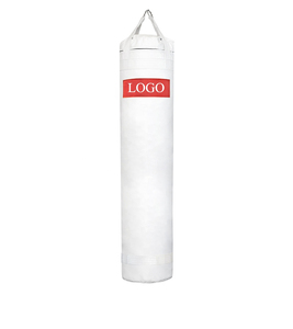 Saco de Boxeo Profesional Boerllon, Cubierta de Cuero, Relleno de Algodón, para Entrenamiento de Boxeo y Kickboxing, Ligero y Ecológico - Product Image 2