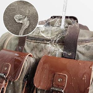 Sac de sport pliable en cuir véritable, style le plus récent, imperméable, pour la course à pied, avec logo personnalisé, vente en gros, directement de l'usine - Product Image 3