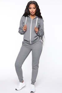 Sudadera con capucha y cremallera de talla grande para mujer, estilo casual urbano, ropa personalizada, fabricante OEM ODM, mercado estadounidense - Product Image 6