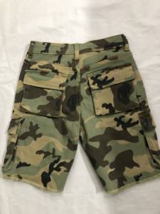 Pantalones Cortos Cargo con Estampado de Camuflaje de Alta Calidad, Venta al por Mayor, Impresión Personalizada y Pantalones Cortos Cargo de Algodón para Hombre, Pantalones Cortos Cargo con 6 Bolsillos y Cordón Ajustable - Product Image 2