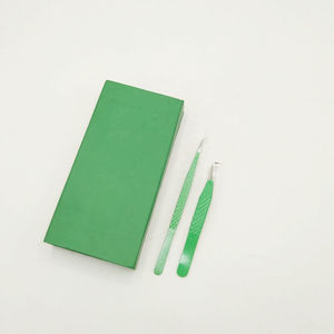 Herramientas para extensión de pestañas, pinzas de precisión para pestañas, herramientas para salón de belleza, pinzas para extensión de pestañas, pinzas para pestañas con logo personalizado - Product Image 1