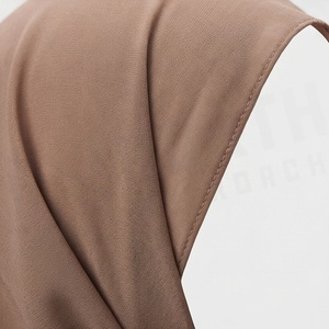 Hiyab de Chifón de Color Sólido para Mujer, Transpirable, para Uso Diario, Pañuelo Étnico de Oriente Medio - Product Image 4