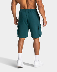 Lift Cargo <b>Shorts</b> <b>Men</b>’s Activewear, 360 GSM Cotton Blend, Regular Leg, Adjustable Waistband, Zippered Pockets & Cargo Side <b>Patch</b> - Product Image 2