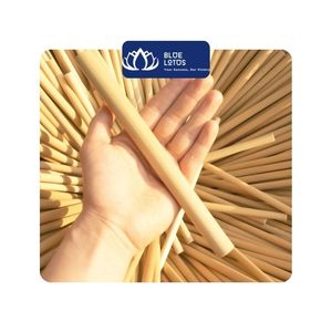 [BEST SELLER] Pailles en bambou réutilisables et écologiques pour le service de jus et la présentation de boissons dans les cafés vietnamiens et les services de restauration - Product Image 1
