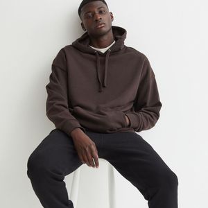 Sudadera con capucha marrón para hombre, de moda y muy demandada, personalizada, transpirable, deportiva y de corte regular. - Product Image 4