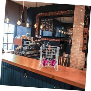 Elegant Decorative Iron Craft <b>Wire</b> <b>Basket</b> for Home Use for Snacks Fruits Office Supplies Wide Application - Product Image 5