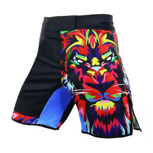 Pantalones Cortos de Muay Thai de Poliéster 100% de Alta Calidad, Más Vendidos, para Niños y Adultos, Duraderos y Ligeros, para Entrenamiento de Kickboxing y MMA - Product Image 1