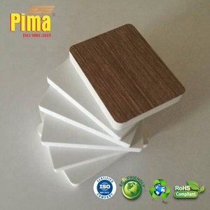 <b>Waterproof</b> Fire Resistant <b>Sheet</b> 18mm White PVC Foam Board 0.6 Density Cutting Service for Furniture Cabinet Interior Model - Product Image 3