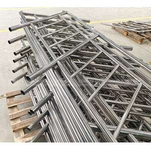 Fabricante de Cercas Modernas para Jardín de Acero Inoxidable con Modelado 3D, Galvanizadas por Inmersión en Caliente, de Alta Calidad, Vietnam Premium OEM - Product Image 5