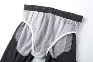 Pantalones Cortos Deportivos para Hombre, Cintura Alta, Cierre con Cordón, Secado Rápido, Transpirables, de Algodón No Tejido, para Gimnasio y Entrenamiento - Product Image 6