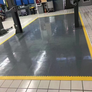 Carreaux de sol en vinyle PVC résistant pour atelier de garage antidérapant en plastique imbriqué - Product Image 6