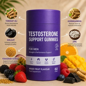 Gomitas de Apoyo para Hombres con Etiqueta Privada OEM, para Fuerza y Rendimiento - Product Image 5