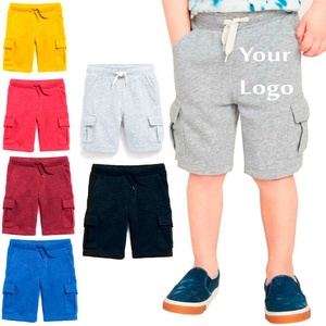 Vente chaude Style décontracté 100% coton séchage rapide imperméable garçons Shorts été Cargo pantalon à la mode hommes court exporté - Product Image 2