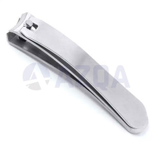 Coupe-ongles en acier inoxydable avec bord de coupe tranchant et poignée incurvée pour manucure, pédicure et soins des ongles professionnels - Product Image 2