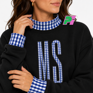 เสื้อสเวตเชิ้ตคอเต่า MS ผ้าฝ้าย 100% เป็นมิตรกับสิ่งแวดล้อม สตรีทแวร์ ปักลายตามสั่ง สำหรับฤดูหนาว - Product Image 6