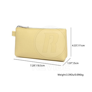 Elegant Fashion <b>Leather</b> Pouch-Durable Construction & Compact Design Genuine <b>Leather</b> Customizable - Product Image 4
