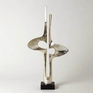 Escultura Metálica Decorativa Hecha a Mano, Pieza Elegante para Diseñadores de Interiores, Arquitectos, Compradores de Hostelería y Comerciales - Product Image 4