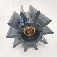 Impulsor de Goma Flexible para Bomba de Agua de Excavadora 322-8595, 10 Paletas, 3228595 para Motores Marinos 3412 y C32
