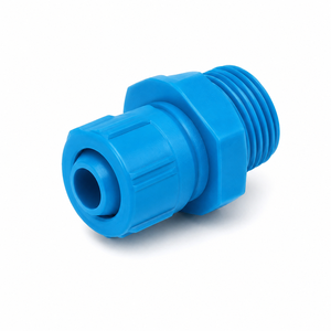 3d Techno Stainless Steel Pneumatic Fitting <b>Quick</b> Straight Thread Male Pipe Adapter Blue Black for Air Line Assembly - Product Image 4