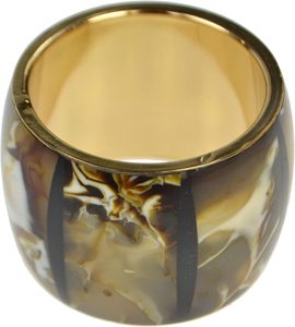 Anillo para Servilletas de Estilo Vintage con Forma de Cuerno para una Presentación Festiva de la Mesa y Decoración Elegante para Cenas, Calidad Deluxe - Product Image 1