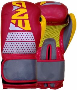 DURUS INDUSTRIES Custom Design Logo PU Waterproof Boxing Gloves Non-Slip for Adjustable Wrist <b>Strap</b> Full Finger 14 oz - Product Image 1