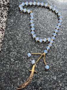 33 cuentas de rosario musulmanas de cristal para el festival de Eid al-Adha, cuentas de oración para el Ramadán, pulsera de cuentas de oración EID Mubarak Tasbeeh - Product Image 3