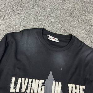 เสื้อยืดแขนยาวผู้ชายดีไซน์ใหม่ล่าสุด สีดำ สไตล์สตรีทแวร์ พิมพ์ลาย คอกลม ทรงปกติ ผ้าฝ้ายเจอร์ซีย์ สำหรับผู้ชาย - Product Image 6