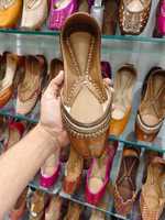 Chaussures Khussa pour femmes, fabriquées à la main, élégantes, Jutti pour femmes, chaussures Khussa pakistanaises fabriquées au Pakistan, chaussures pour femmes