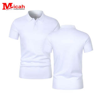 Polo de color sólido ultraligero para hombre, de secado rápido y transpirable, adecuado para fitness, gimnasio y correr. - Product Image 2