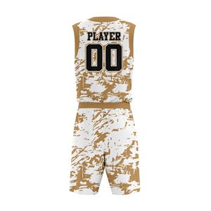 Vêtements de basket-ball respirants en gros, tailles plus grandes, pour hommes et femmes, ensemble de maillots et shorts légers pour équipe, impression par sublimation personnalisée - Product Image 2