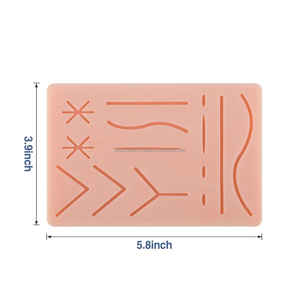 แผ่นเย็บซิลิโคนทนทานสำหรับการแพทย์ที่มีดีไซน์3ชั้นและแผลที่ผ่านการรับรอง CE 19ชั้น - Product Image 3