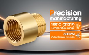 Raccords en laiton à forte demande 2026 – Connecteur mâle NPT pour tube, raccords hydrauliques à compression, usinés CNC lisses - Product Image 5