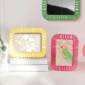 Luxury Decorative Resin Mirror <b>Frame</b> for Home Wall Decor Living Room Bedroom Bathroom with <b>Antique</b> Finish and Designer Carving - Product Image 1
