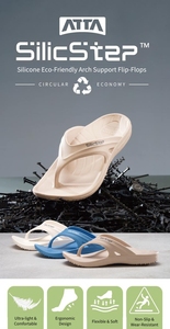 Taiwan-Made Patented Outsole basic men casual flat shoes mens male flip flops - Product Image 6