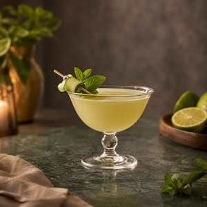 Verres à cocktail modernes faits à la main par des artisans, en cristal transparent avec finition côtelée, capacité de 201 à 300 ml, vaisselle élégante pour les fêtes - Product Image 5