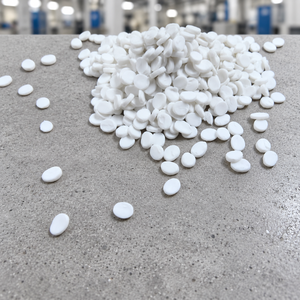 Offres Exceptionnelles : Granulés de Carbonate de Calcium de 25 kg, Qualité Masterbatch, Blanc Naturel, pour Film Soufflé, Matière Première Plastique - Product Image 1