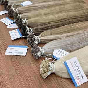 Precio al por Mayor, Extensiones de Cabello con Punta I de Queratina Vietnamita 100%, Extensiones de Cabello Liso, Doble Trama, Sin Enredos, Gran Stock - Product Image 6