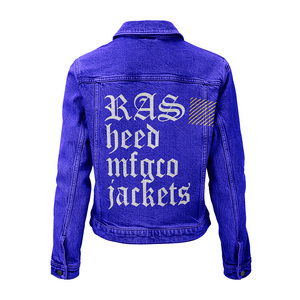 Veste en jean pour homme avec tissu de qualité supérieure, coupe moderne, logo personnalisé, OEM, ODM, marque privée, fabricant de vêtements en gros - Product Image 4