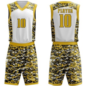 Nouvelle Collection Maillots et Shorts de Basketball Confortables et Légers Sans Manches 100% Personnalisables avec Nom du Joueur à l'Avant - Product Image 4
