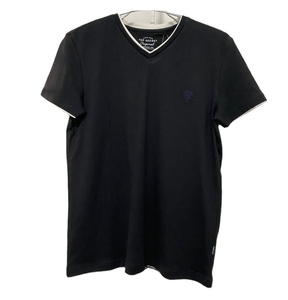 T-shirt à manches courtes personnalisé pour hommes, tenue décontractée 100% coton, imprimé en jersey mélangé uni, coupe régulière de BD - Product Image 1
