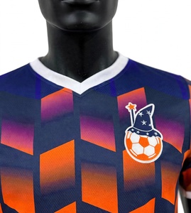 เสื้อยืดคอกลมพิมพ์ลาย 3 มิติแบบกำหนดเองปี 2026 สำหรับผู้ชาย เสื้อผ้าแบบสั่งทำพิเศษ เสื้อเจอร์ซีย์สปอนเซอร์ ชื่อและหมายเลขส่วนตัว เสื้อฟุตบอล - Product Image 5
