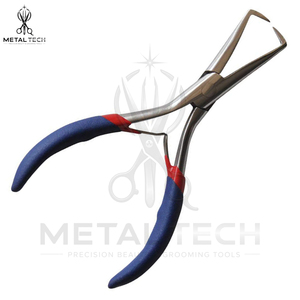 Stainless Steel Wholesale Price Top Product Comfort Grip Hair Extension Pliers Professional Micro Rings Beads Remover Plier <b>Tool</b> - Product Image 3