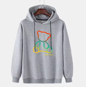 เสื้อฮู้ดดี้ผ้าฝ้ายคุณภาพสูง 100% สำหรับฤดูหนาว แบบสวมหัว ใส่ได้ทั้งชายและหญิง ระบายอากาศได้ดี แห้งเร็ว พิมพ์ลายดิจิทัล เป็นมิตรต่อสิ่งแวดล้อม - Product Image 1